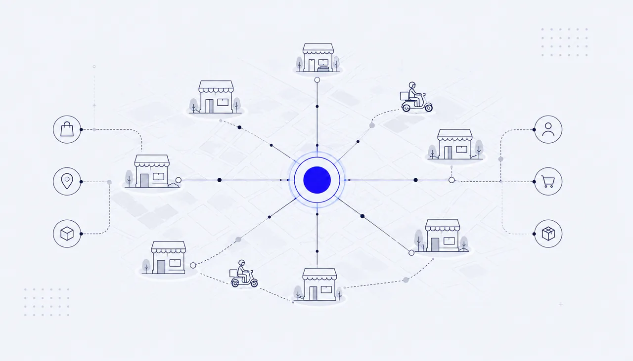 A Hyperlocal Commerce Platform That Wins When Merchants Win — project illustration
